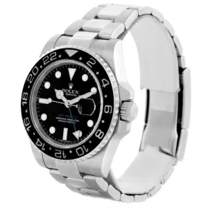 Replica Rolex GMT Master II Ceramic Bezel Stainless Steel 116710BKSO