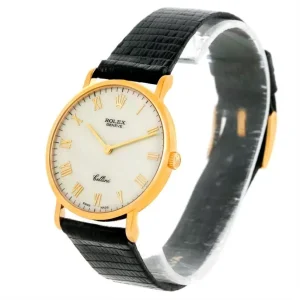 Replica Rolex Cellini Classic 18k Yellow Gold Anniversary Dial 5112