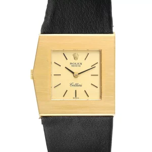 Replica Rolex Cellini Midas Yellow Gold Champagne Dial Vintage 4017