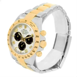 Rolex Cosmograph Daytona Panda Dial Steel Yellow Gold Replica 116523