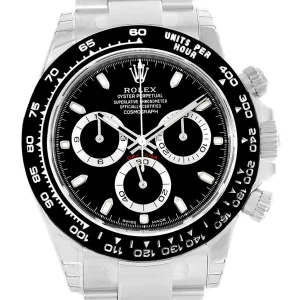 Rolex Cosmograph Daytona Black Dial Chronograph Replica 116500