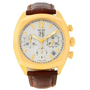 Tag Heuer Monza Chronograph 18K Yellow Gold Replica Watches CR514A