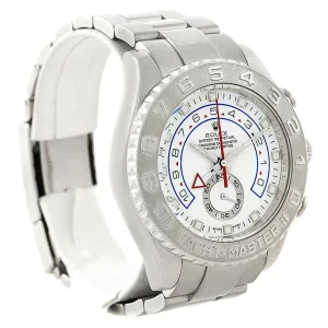 Replica Rolex Yachtmaster II 18k White Gold 116689