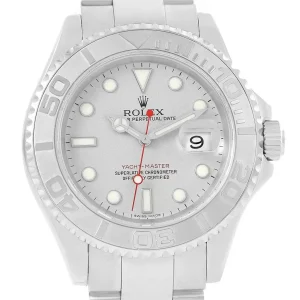 Replica Rolex Yachtmaster 40 Steel Platinum Automatic 16622