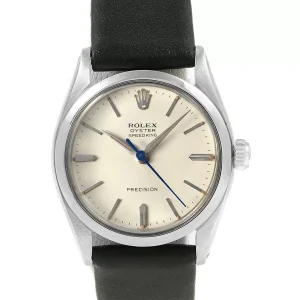 Replica Rolex Oyster Speedking Precision Silver Dial Steel Vintage 6430