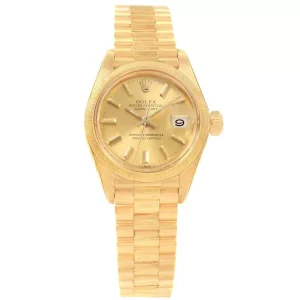 Rolex Datejust President 26 Yellow Gold Ladies Replica 6927