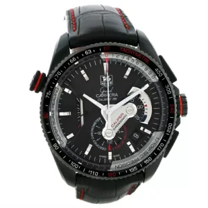 Tag Heuer Grand Carrera 36 RS Caliper PVD Titanium Replica Watches CAV5185.FC6237