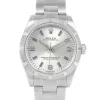 Replica Rolex Midsize 31 Silver Dial Blue Hour Markers Steel Ladies 177210