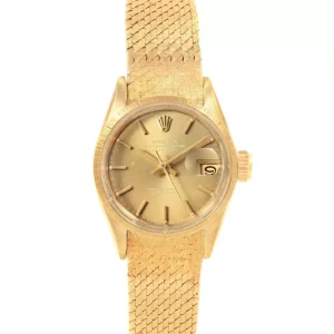 Replica Rolex President Datejust Yellow Gold Ladies 6703