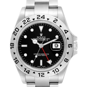Fake Rolex Explorer II 40 Black Dial Automatic Steel Watch 16570