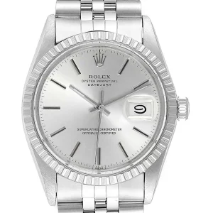 Rolex Datejust 36 Silver Dial Steel Vintage Replica 16030