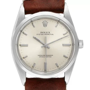 Replica Rolex Oyster Perpetual Silver Dial Vintage Steel 1018