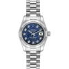 Replica Rolex President White Gold Sodalite Diamond Ladies 179369