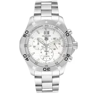 Tag Heuer Aquaracer Grande Date Chronograph Steel Mens Replica Watches CAF101B