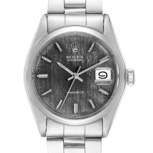 Replica Rolex OysterDate Grey Ghost Dial Steel Vintage 6694