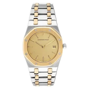 Replica Audemars Piguet Royal Oak 33mm Steel Yellow Gold Quartz Mens Clone
