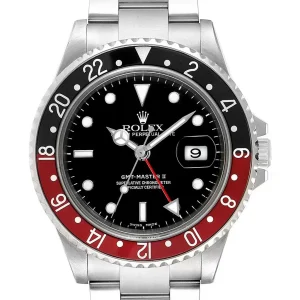 Replica Rolex GMT Master II Coke 16710 with extra 2 Bezel Inserts Pepsi and Black