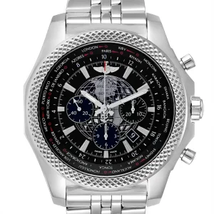 Fake Breitling Bentley GMT B05 Unitime Black Dial Mens Replica Watch AB0521