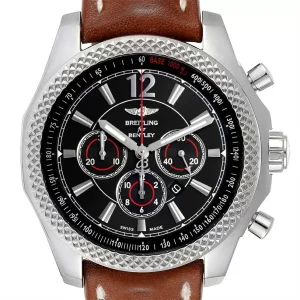 Fake Breitling Bentley Barnato 42 Chronograph Black Dial Mens Replica Watch A41390