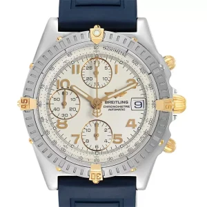 Fake Breitling Chronomat Steel Yellow Gold Mens Replica Watch B13352