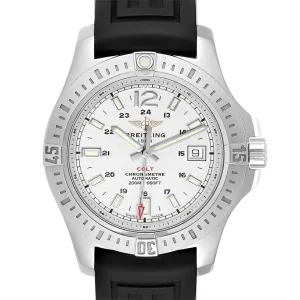 Fake Breitling Colt 41 White Dial Automatic Mens Replica Watch A17313