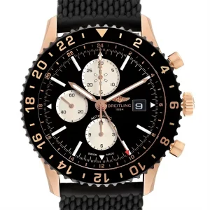Fake Breitling Chronoliner Limited Red Gold Mens Replica Watch R24312