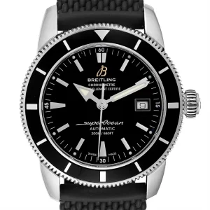 Breitling Superocean Heritage 42 Black Dial Steel Mens Replica Watches A17321