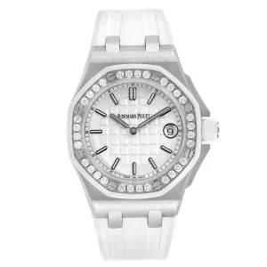 Replica Audemars Piguet Royal Oak Offshore 37mm Diamond Ladies Clone 57175ST