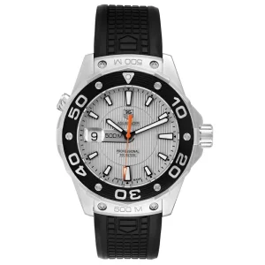 Tag Heuer Aquaracer Grey Dial Steel Mens Replica Watches WAJ1111