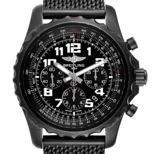 Fake Breitling Chronospace Black PVD Limited Edition Replica Watch M23360