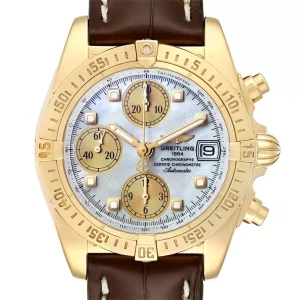 Breitling Windrider Cockpit Yellow Gold Replica Watches K13358