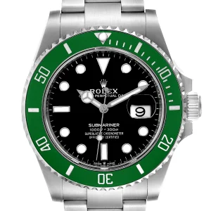 Replica Rolex Submariner 41 Kermit Green Bezel 126610LV