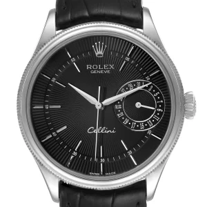 Replica Rolex Cellini Date 18K White Gold Automatic 50519