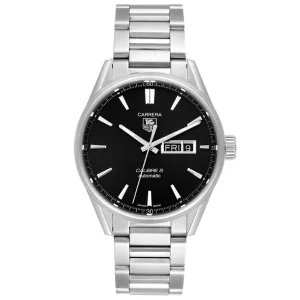 Tag Heuer Carrera Calibre 5 Day Date Steel Mens Replica Watches WAR201A