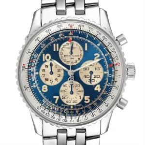 Breitling Navitimer Airborne Blue Dial Steel Mens Replica Watches A33030