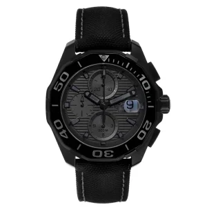 Tag Heuer Aquaracer Black Phantom Calibre 16 Titanium PVD Mens Replica Watches CAY218B