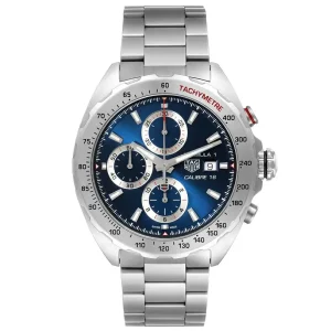 Tag Heuer Formula 1 Chronograph Blue Dial Steel Replica Watches CAZ2015