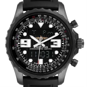 Fake Breitling Chronospace Black PVD Limited Edition Replica Watch M78365