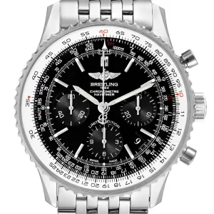 Breitling Navitimer 01 Black Dial Limited Edition Replica Watches AB0121