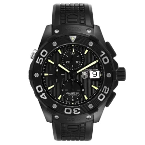 Replica Tag Heuer Aquaracer Calibre 16 Chrono Titanium PVD Watches CAJ2180