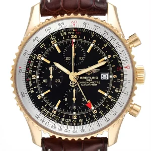 Breitling Navitimer World Yellow Gold Limited Edition Replica Watches K24322