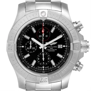 Fake Breitling Aeromarine Super Avenger Steel Mens Replica Watch A13375