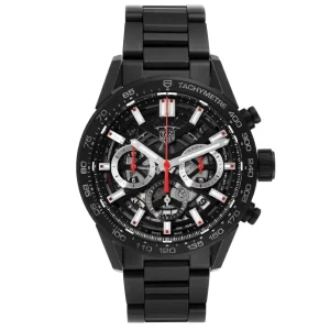 Replica TAG Heuer Carrera Calibre 02 Skeleton Ceramic Watches CBG2090