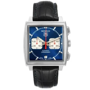 Replica Tag Heuer Monaco Automatic Chronograph Blue Dial Mens Watches CW2113