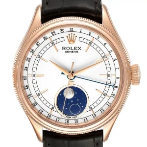 Replica Rolex Cellini Moonphase Everose Gold Automatic 50535