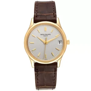 Patek Philippe Calatrava Yellow Gold Automatic Mens Fake 3998