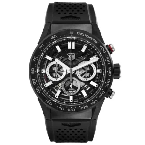 Replica TAG Heuer Carrera Calibre 02 Skeleton Carbon Watches CBG2A91