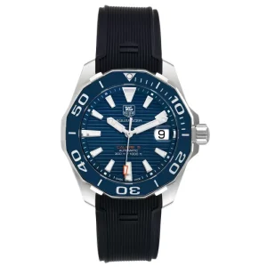 Replica Tag Heuer Aquaracer Blue Dial Automatic Steel Mens Watches WAY211C