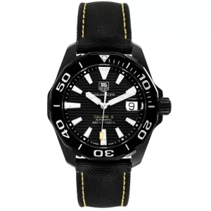 Replica Tag Heuer Aquaracer Calibre 5 PVD Steel Mens Watches WAY218A