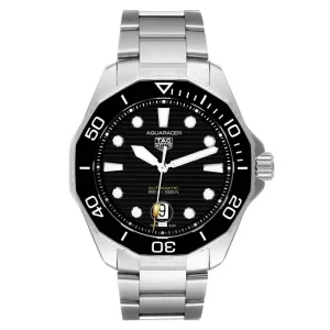 Replica Tag Heuer Aquaracer Professional Steel Black Dial Mens Watches WBP201A